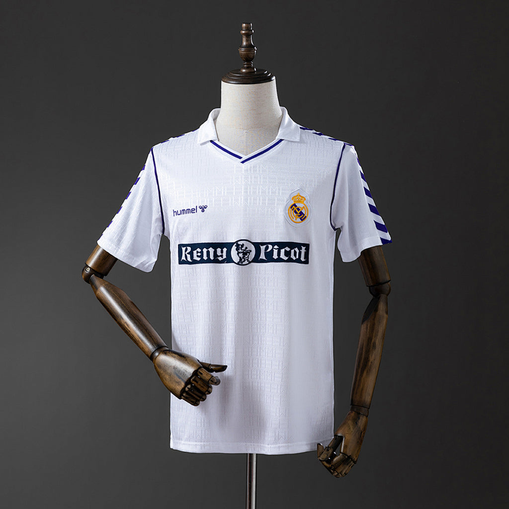Camiseta Retro Real Madrid Local 88/90 - frente