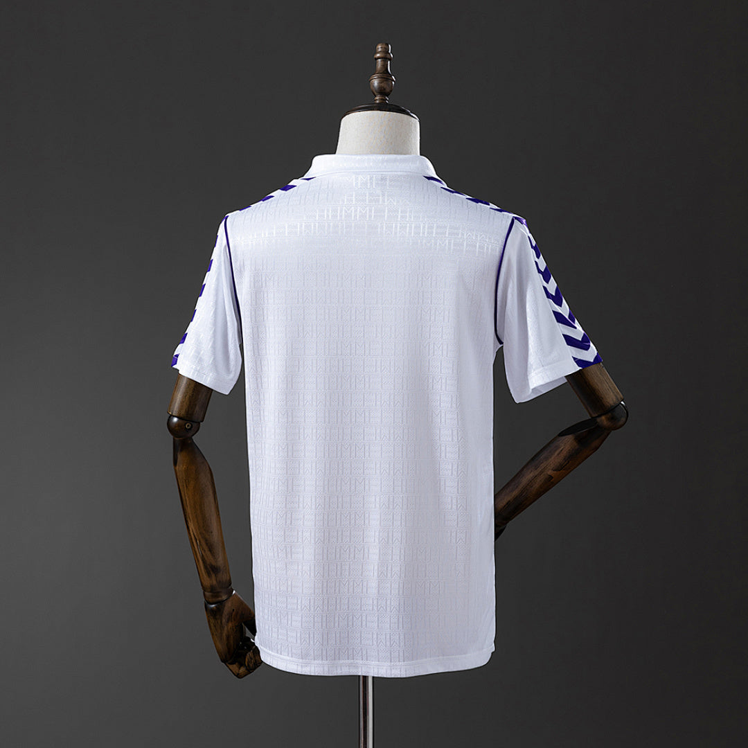 Camiseta Retro Real Madrid Local 88/90 - espalda
