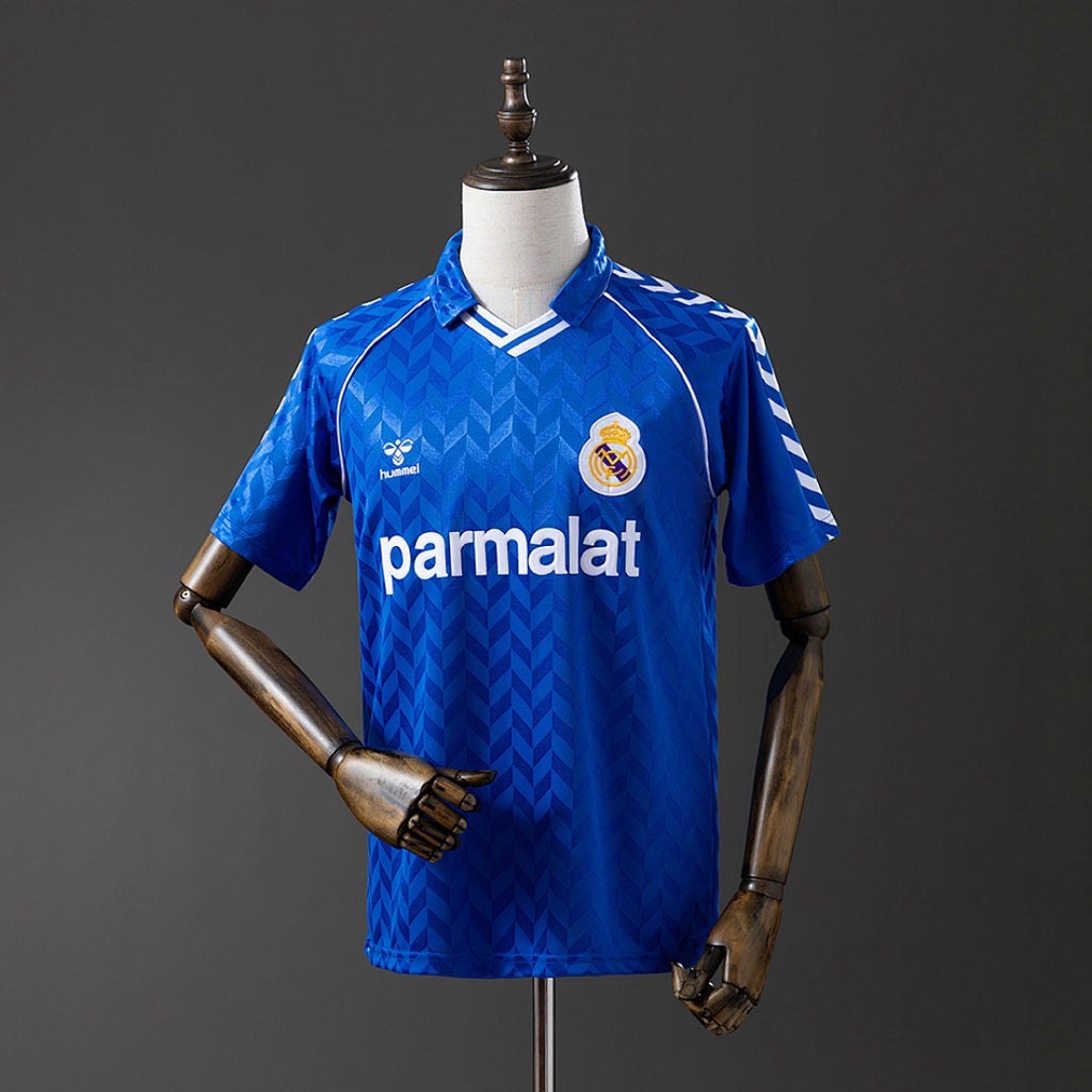 Camiseta Retro Real Madrid Visita 86/88 - frente