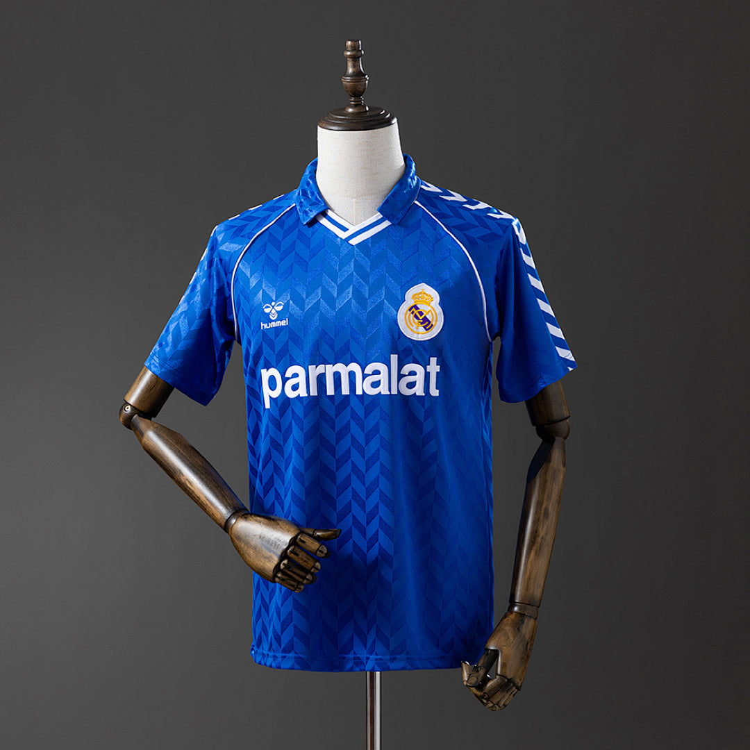 Camiseta Retro Real Madrid Visita 86/88 - frente