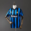 Camiseta Retro Inter de Milán Tercera Negra y Gris 92/94 - frente