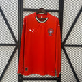 Camiseta Portugal Local Manga Larga 2025 - frente