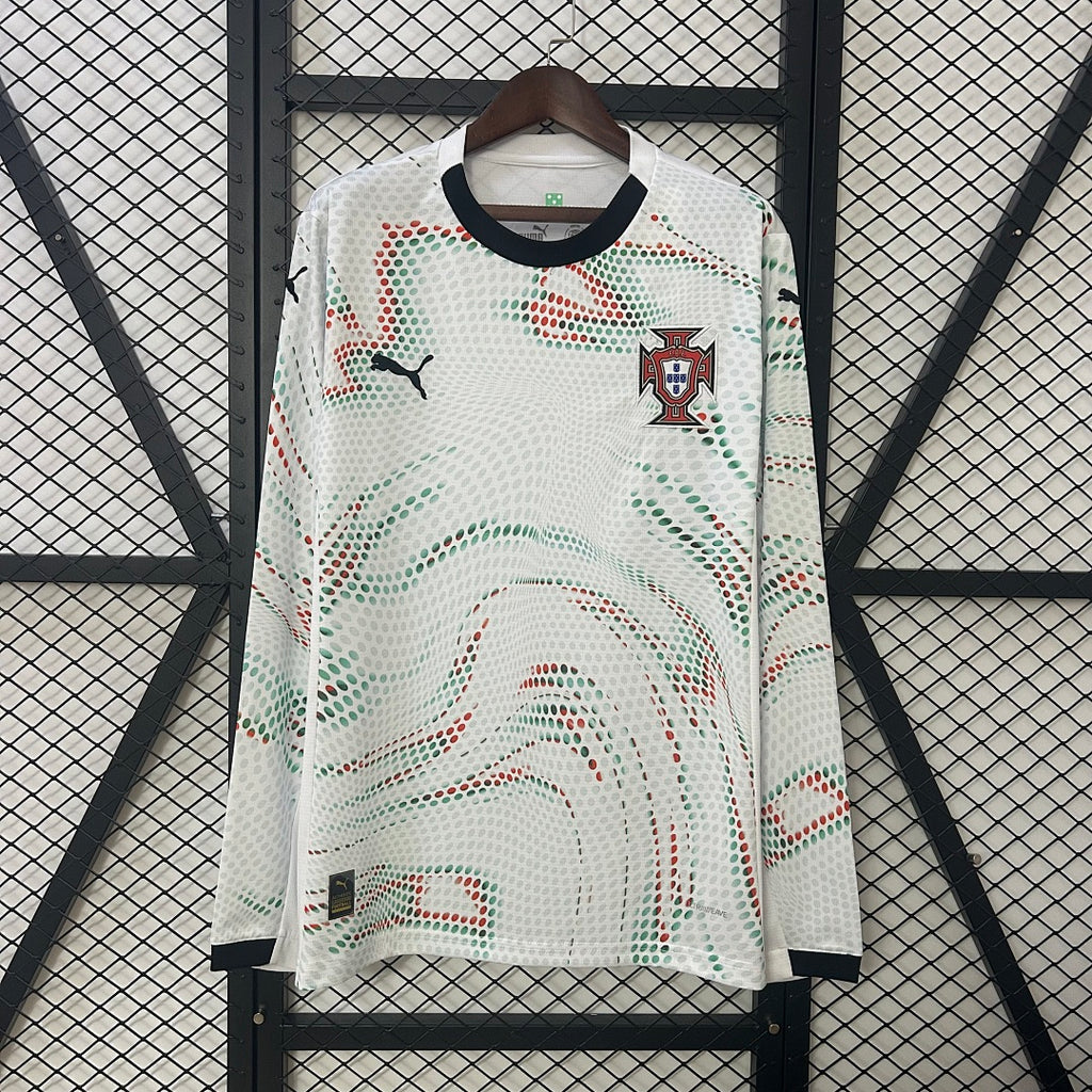 Camiseta Portugal Visita Manga Larga 2025 - frente