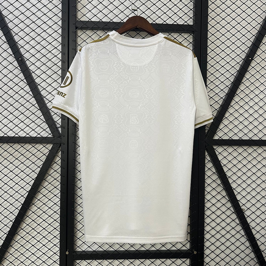 Camiseta Bayern Múnich Café y Gris Claro 125º Aniversario 2025/26 - espalda