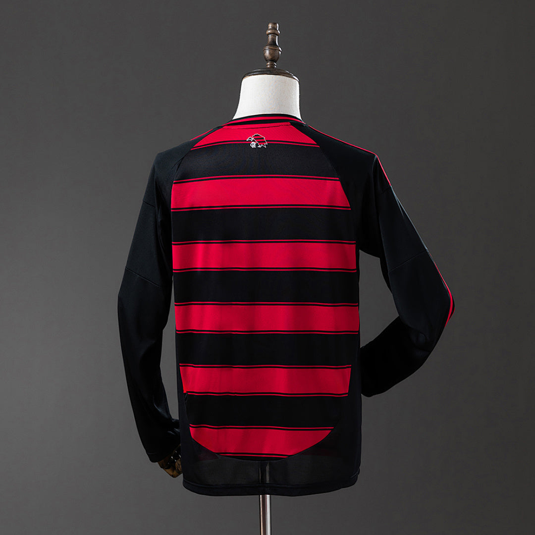 Camiseta Flamengo Local Manga Larga 2025/26 - espalda