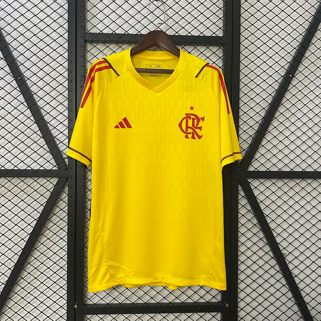Camiseta Flamengo Portero Amarilla Edición Especial 2024/25 - frente