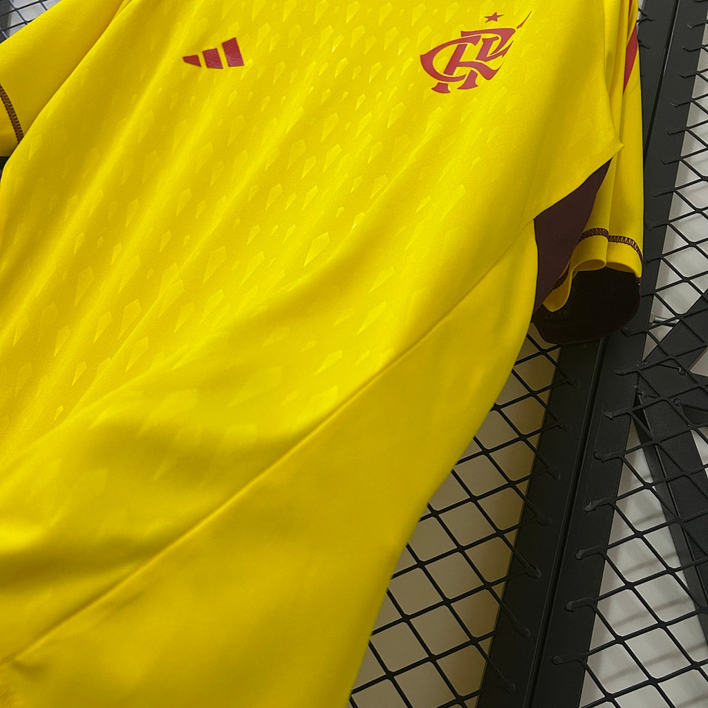 Camiseta Flamengo Portero Amarilla Edición Especial 2024/25 - espalda