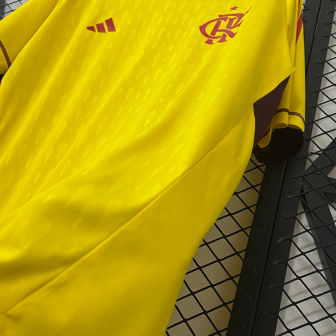 Camiseta Flamengo Portero Amarilla Edición Especial 2024/25 - espalda