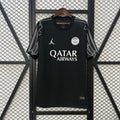 Camiseta PSG Cuarta Negra y Gris 2024/25 - frente