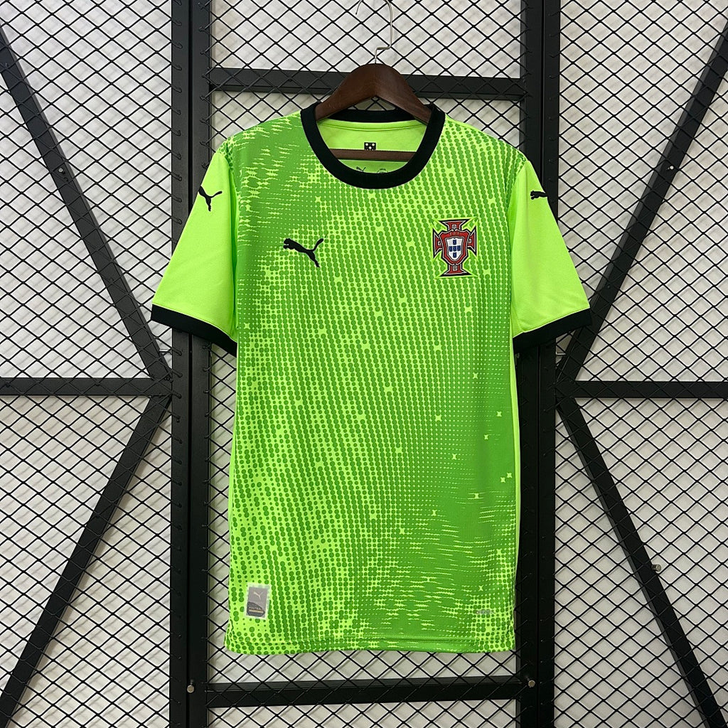 Camiseta Portugal Portero Verde 2025 - frente