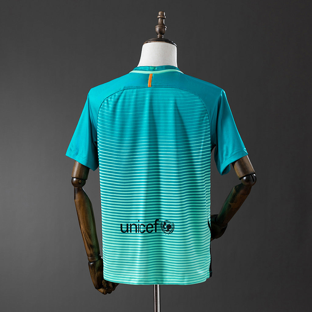 Camiseta Retro FC Barcelona Tercera 16/17 - espalda