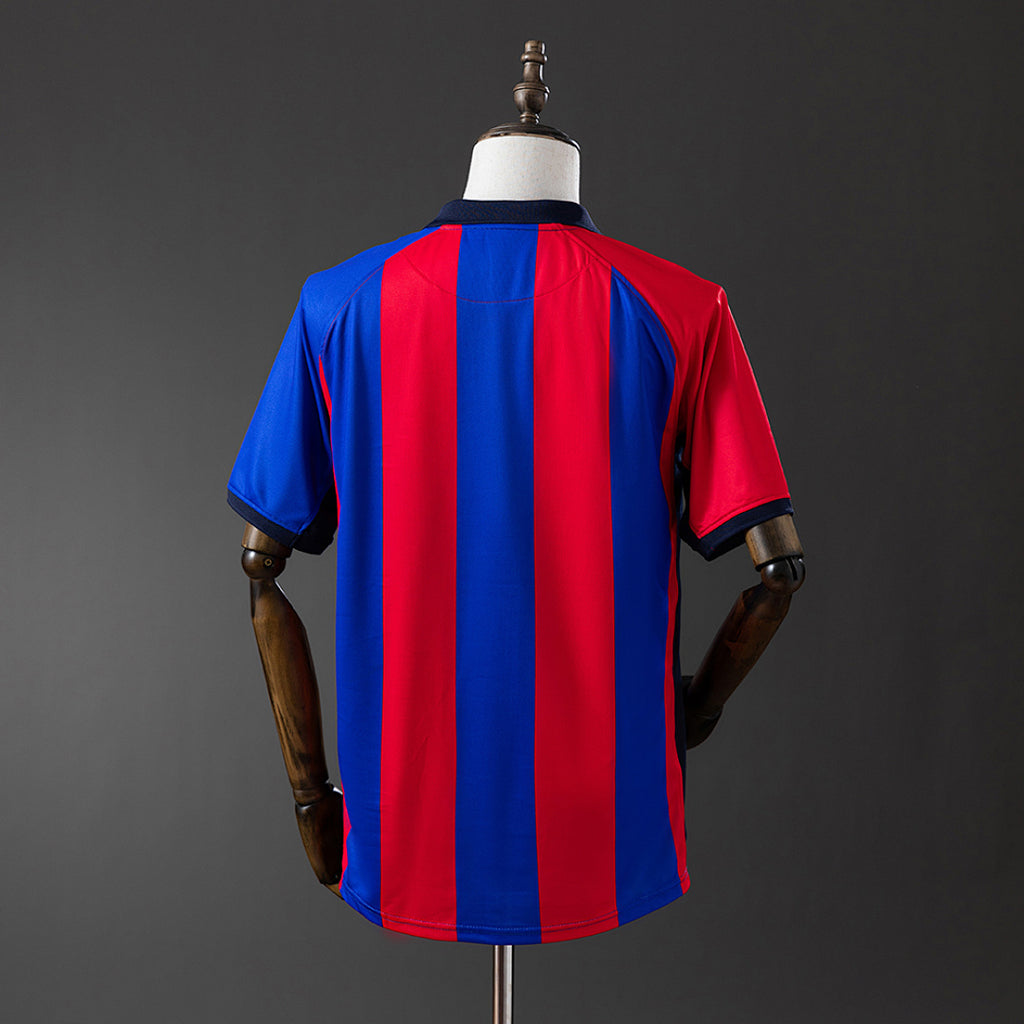Camiseta Retro FC Barcelona Local 01/02 - espalda