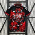 Camiseta Real Madrid Negra y Burdeos Edición Especial 2025/26 - frente