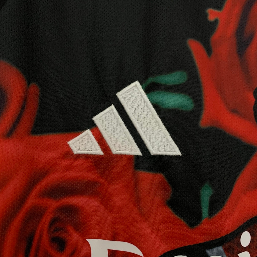 Camiseta Real Madrid Roja y Negra Edición Especial 2025/26 - espalda