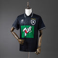 Camiseta Retro Botafogo Visita Negra y Gris 1995 - frente