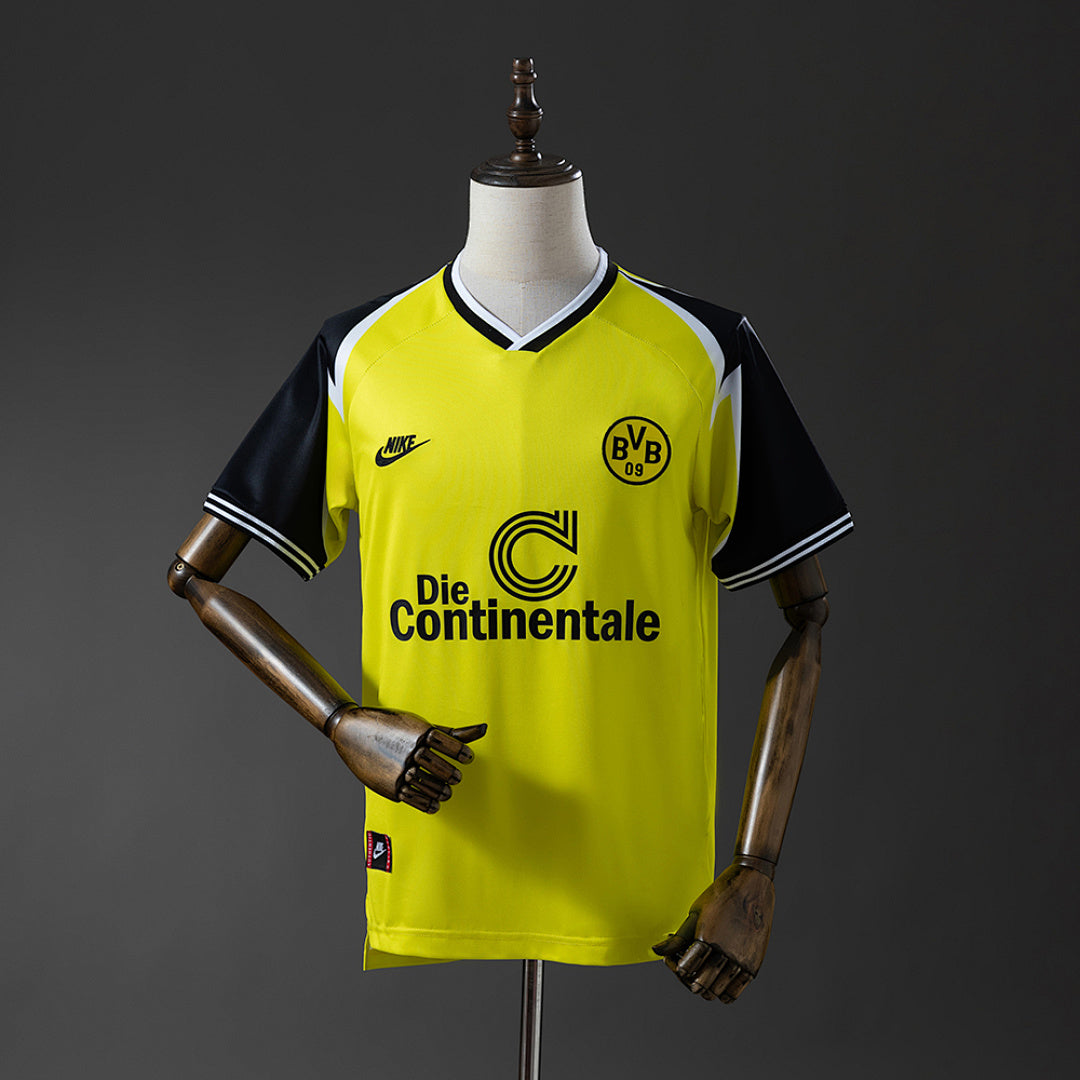 Camiseta Retro Borussia Dortmund Local 95/96 - frente