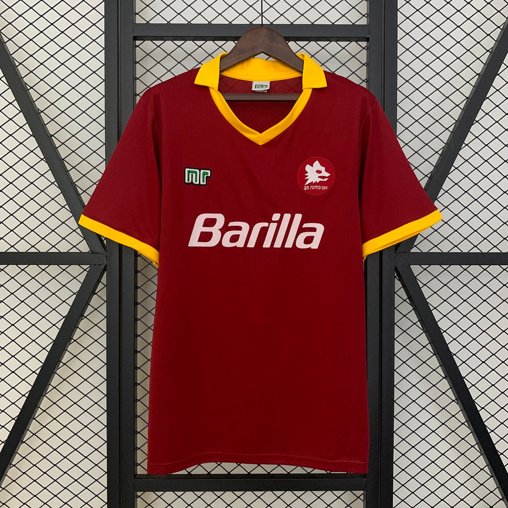 Camiseta Retro AS Roma Local 89/90 - frente