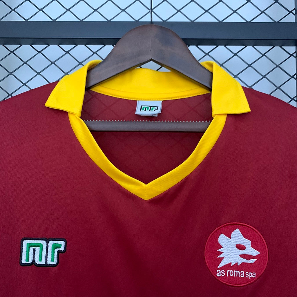 Camiseta Retro AS Roma Local 89/90 - espalda