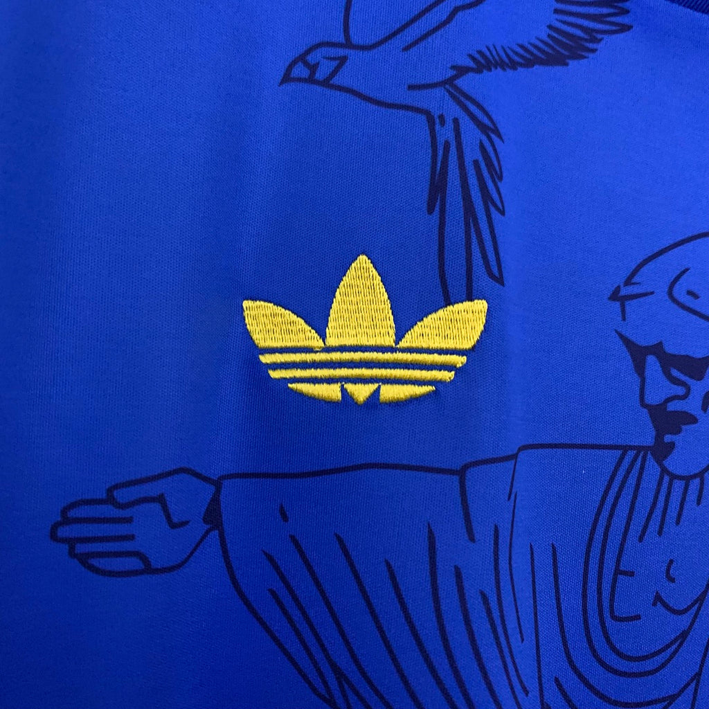 Camiseta Brasil Azul Marino y Azul Edición Especial 2025 - espalda