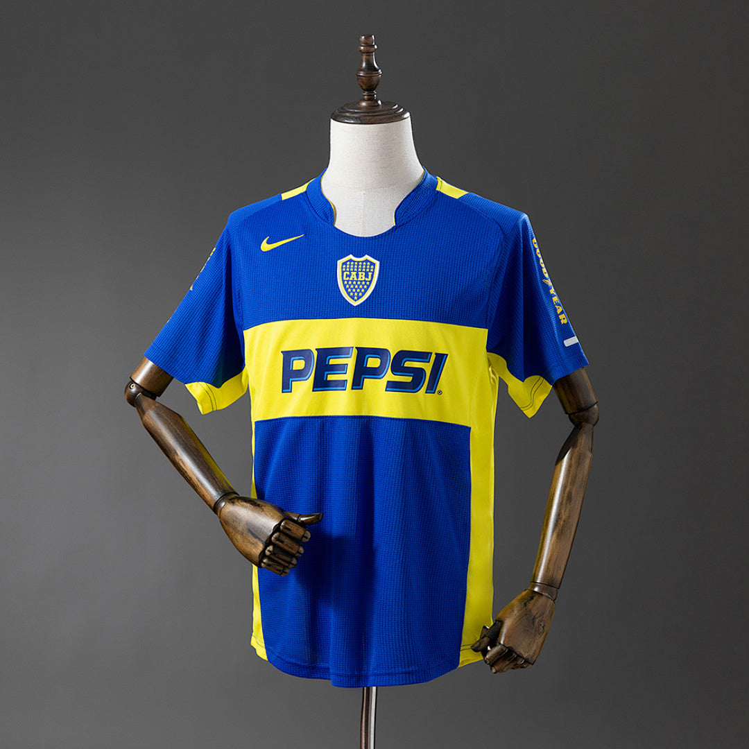 Camiseta Retro Boca Juniors Local 04/05 - frente