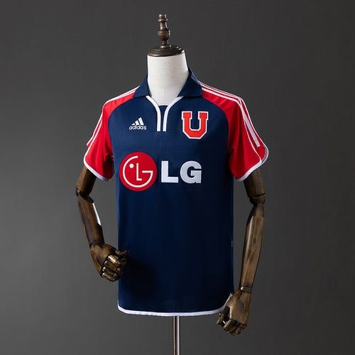 Camiseta Retro U. de Chile Local 01/02 - frente