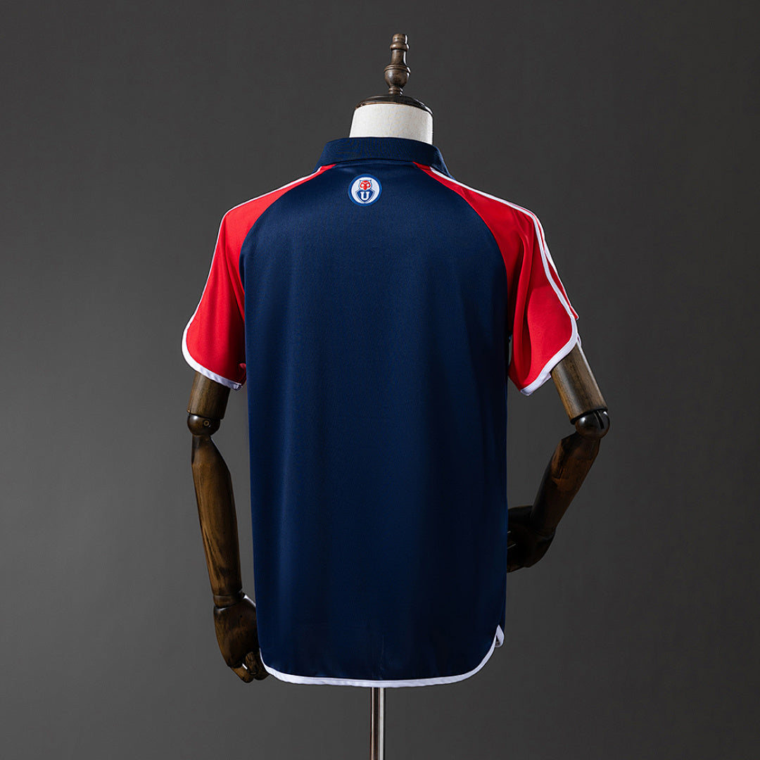 Camiseta Retro U. de Chile Local 01/02 - espalda
