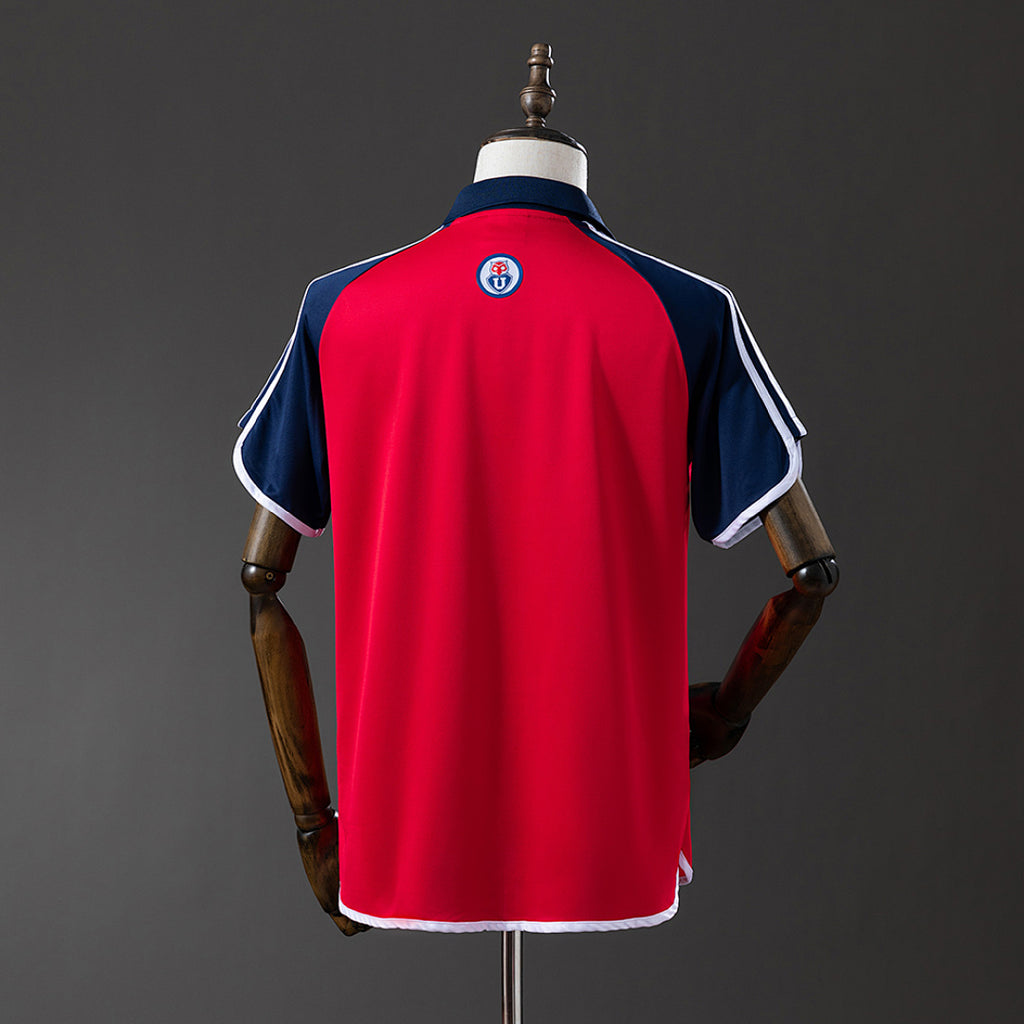 Camiseta Retro U. de Chile Visita 01/02 - espalda