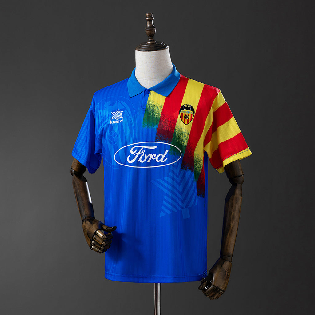 Camiseta Retro Valencia CF Visita 95/96 - frente