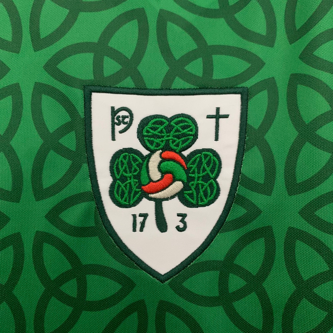 Camiseta Irlanda Local Verde Oscuro y Verde 2025/26 - espalda