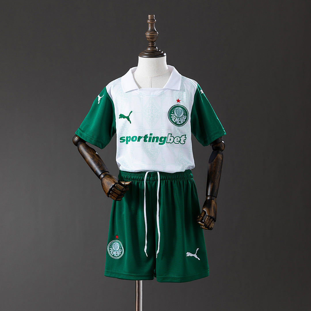 Conjunto Niños Palmeiras Visita 2025/26 - frente