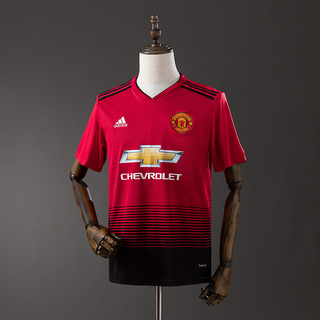Camiseta Retro Manchester United Local 18/19 - frente