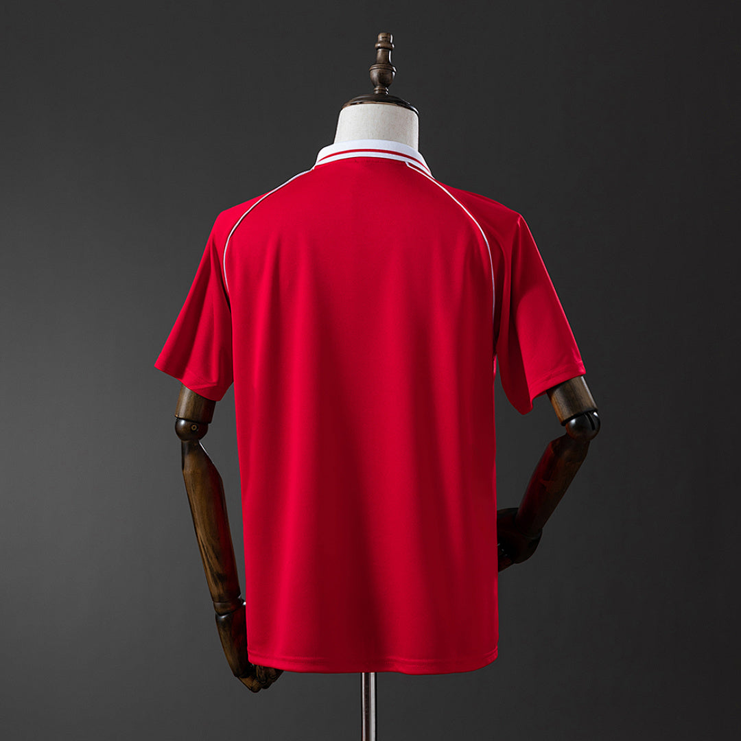 Camiseta Retro SL Benfica Local Roja y Negra 94/95 - espalda