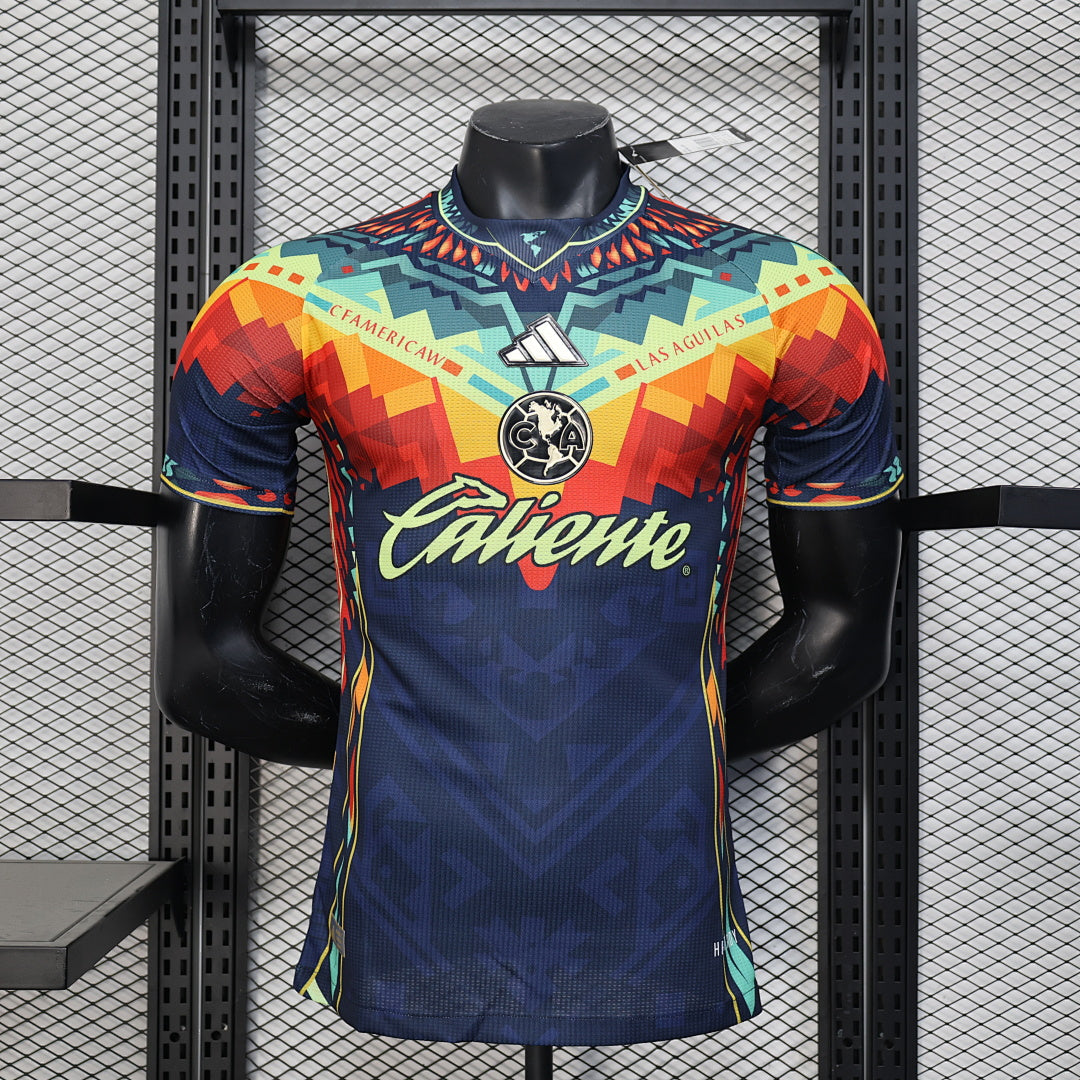 Camiseta Club América Azul Marino y Negra Edición Especial 2025/26 Versión Jugador - frente