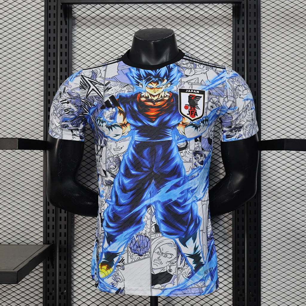 Camiseta Japón Celeste y Negra Edición Especial 2025 Versión Jugador - frente