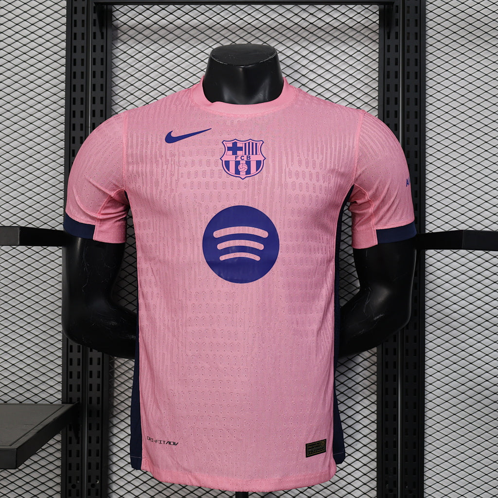 Camiseta FC Barcelona Rosada 2025/26 Versión Jugador - frente