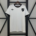 Camiseta Colo Colo Gris Claro y Negra Blanca 100º Aniversario 2025/26 - frente