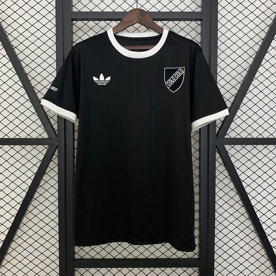 Camiseta Colo Colo Negra 100º Aniversario 2025/26 - frente