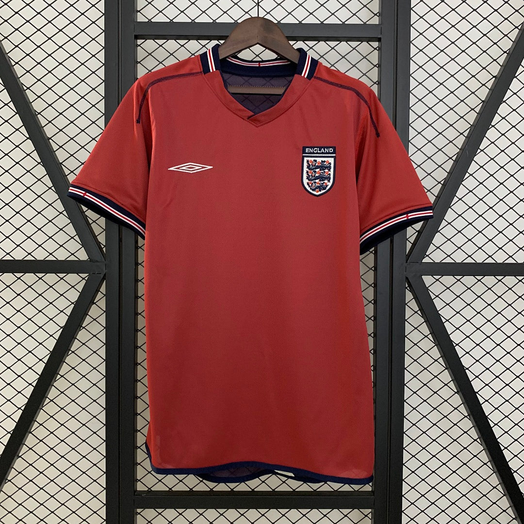 Camiseta Retro Inglaterra Visita 2002 - frente