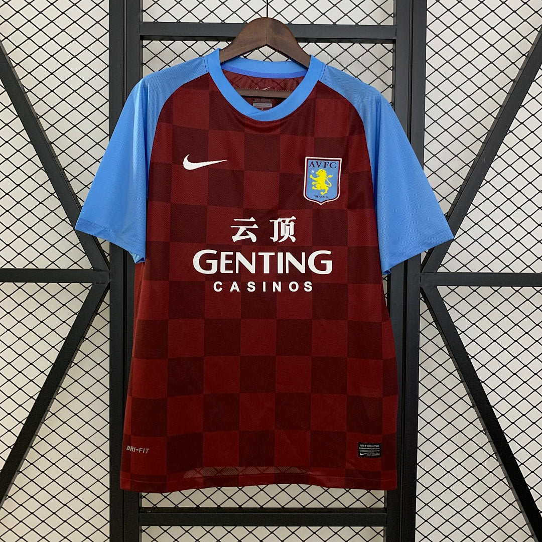 Camiseta Retro Aston Villa Local 11/12 - frente
