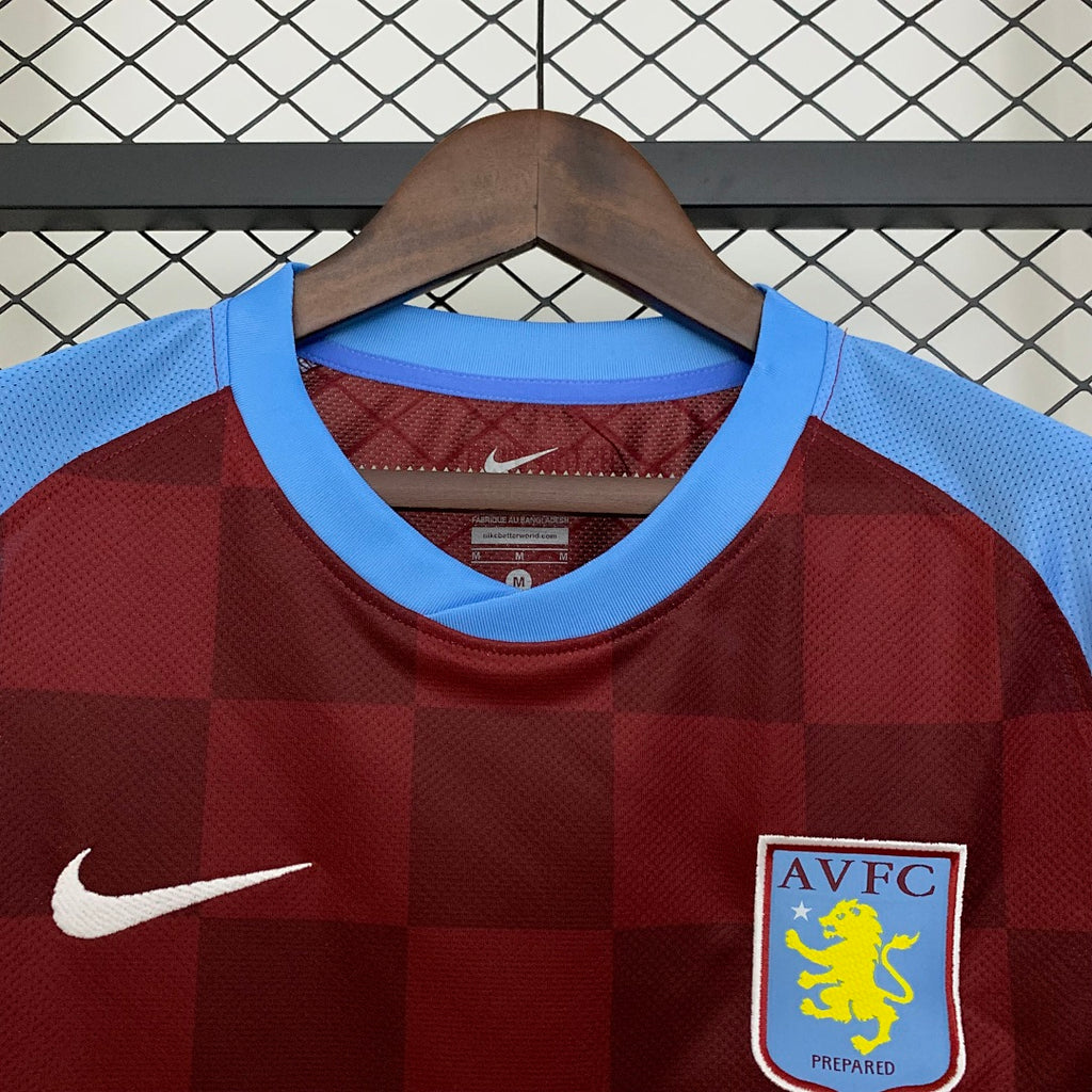 Camiseta Retro Aston Villa Local 11/12 - espalda