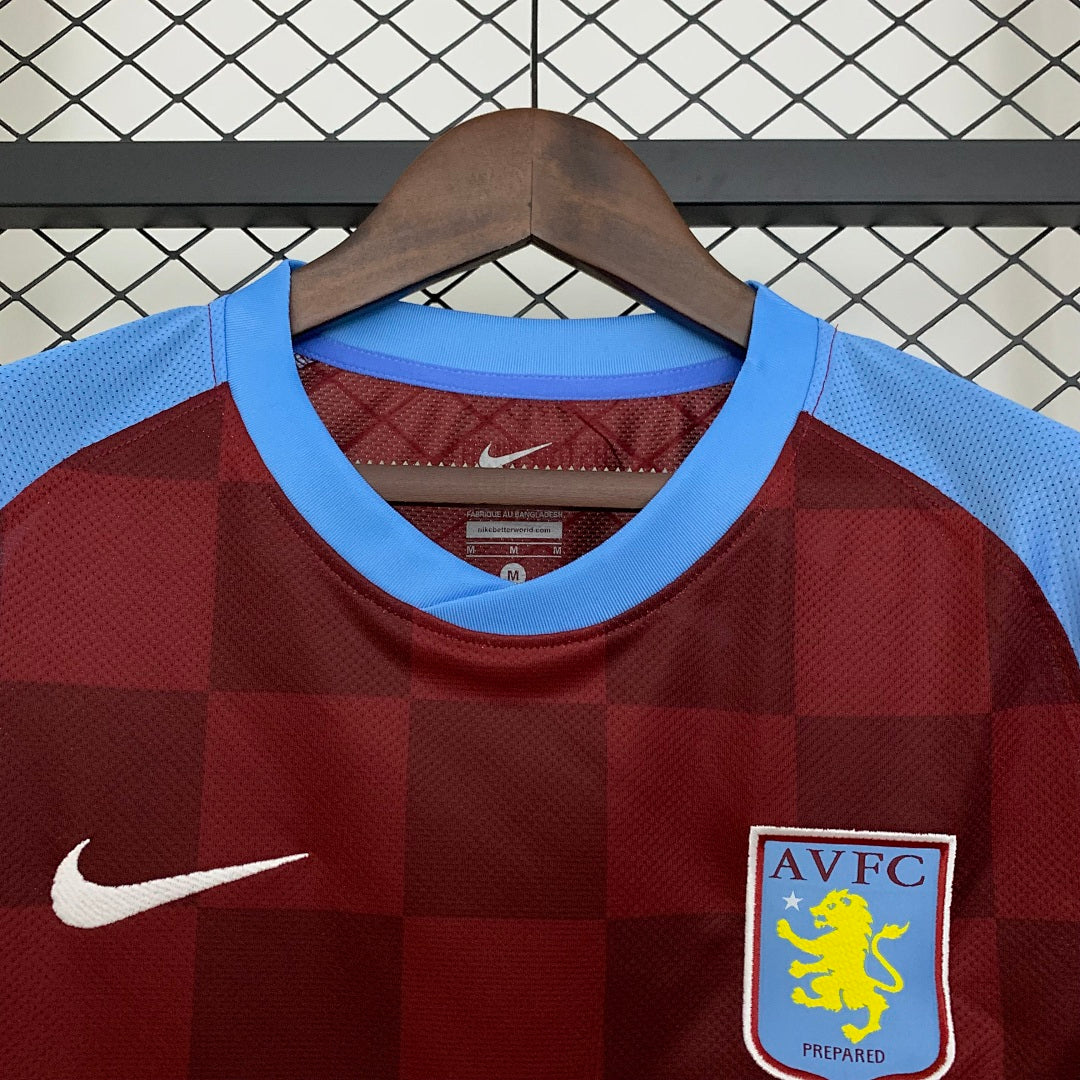 Camiseta Retro Aston Villa Local 11/12 - espalda