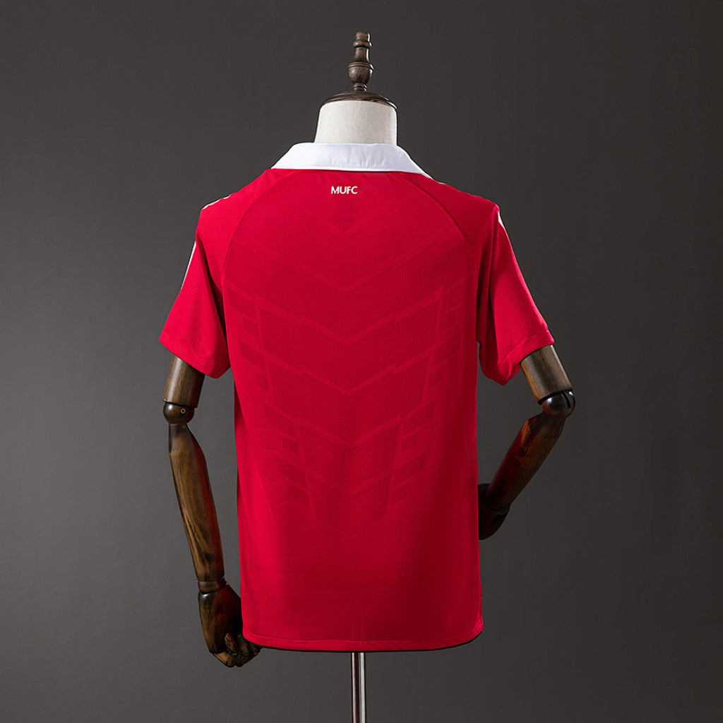 Camiseta Retro Manchester United Local 10/11 - espalda