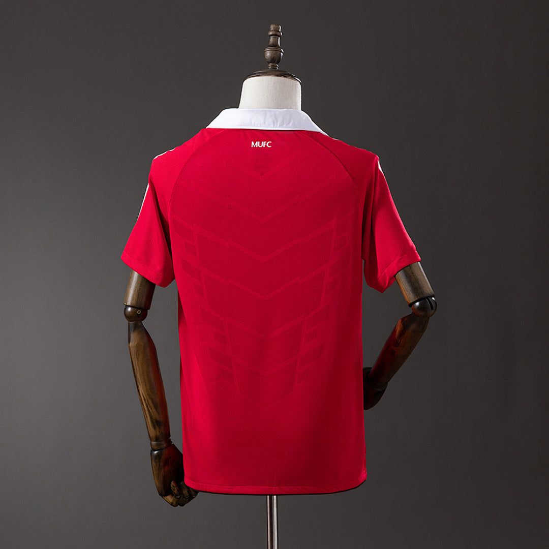 Camiseta Retro Manchester United Local 10/11 - espalda
