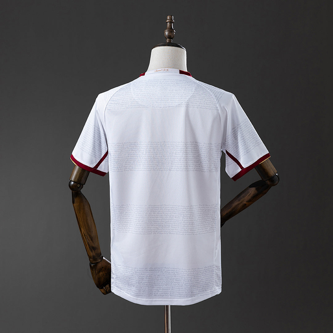 Camiseta Retro Arsenal Visita 07/08 - espalda