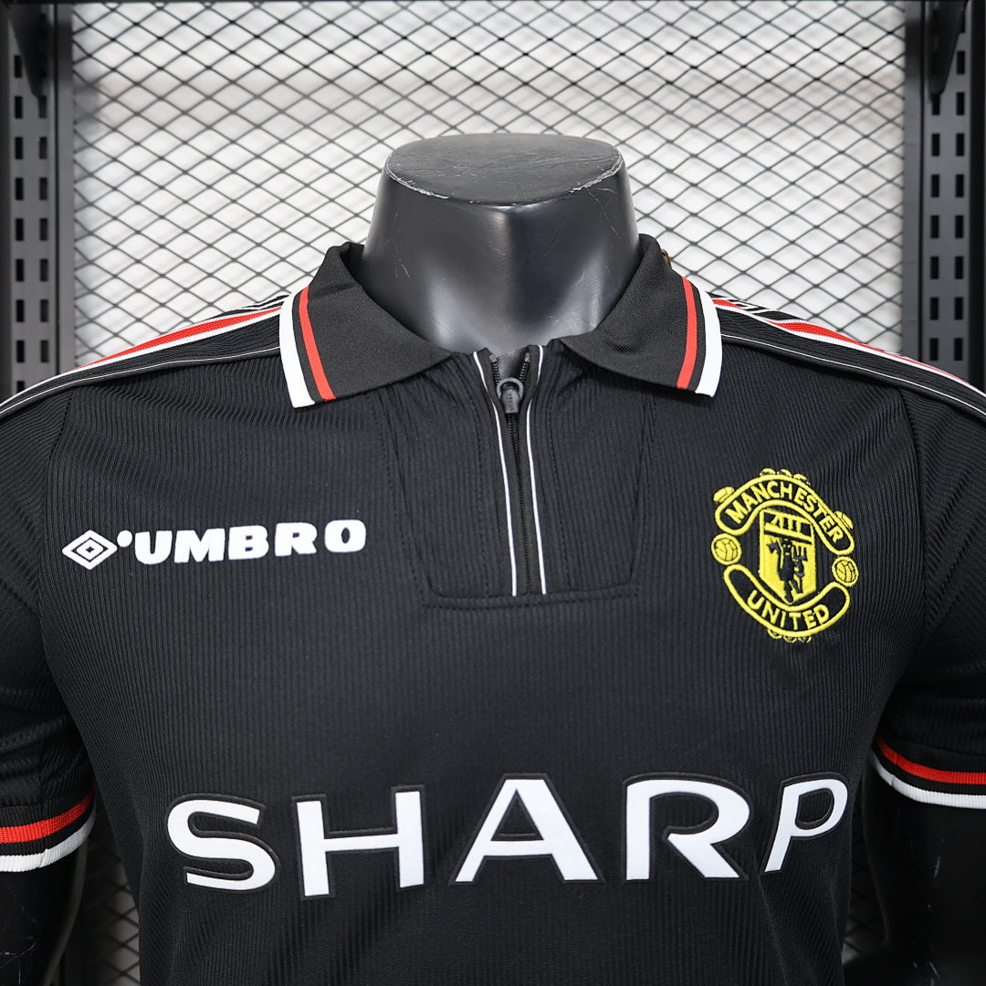 Camiseta Retro Manchester United Edición Especial 98/99 Versión Jugador - espalda
