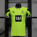 Camiseta Borussia Dortmund Negra y Verde Edición Especial 2025/26 Versión Jugador - frente