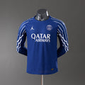 Camiseta PSG Cuarta Azul Marino y Azul 2024/25 Versión Jugador - frente