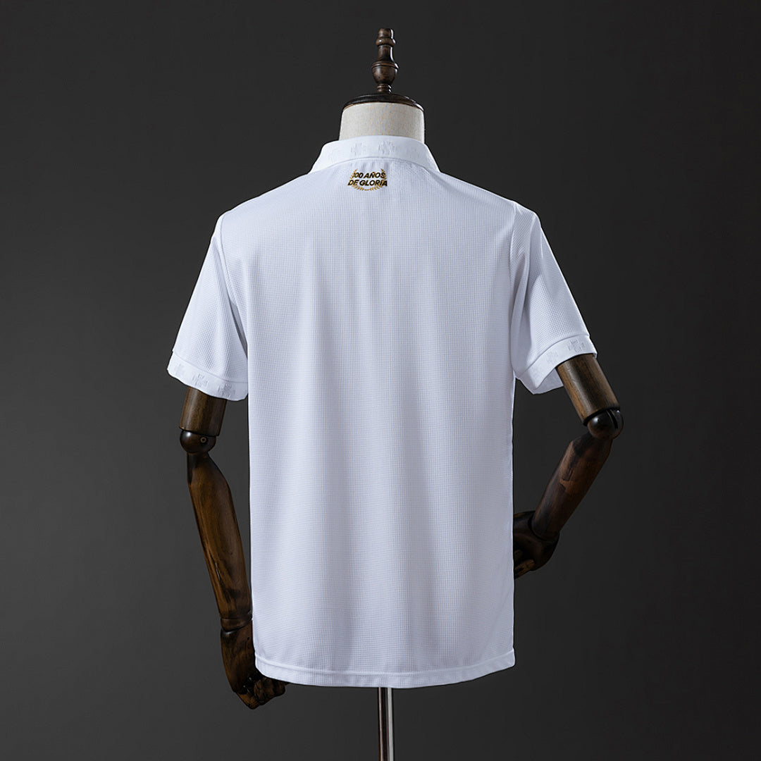 Camiseta Colo Colo Celeste y Negra Blanca 100º Aniversario 2025/26 - espalda