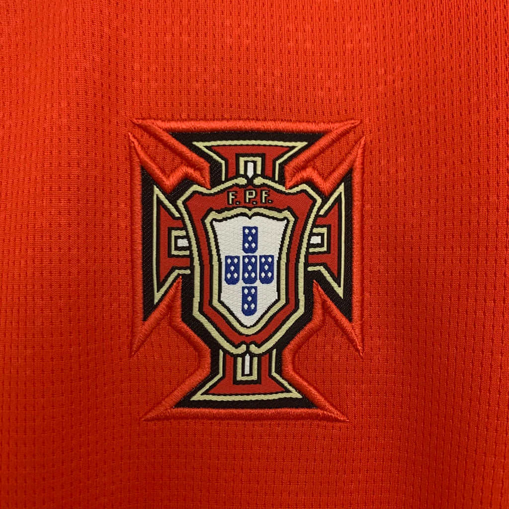 Camiseta Portugal Local 2025 Mujer - espalda