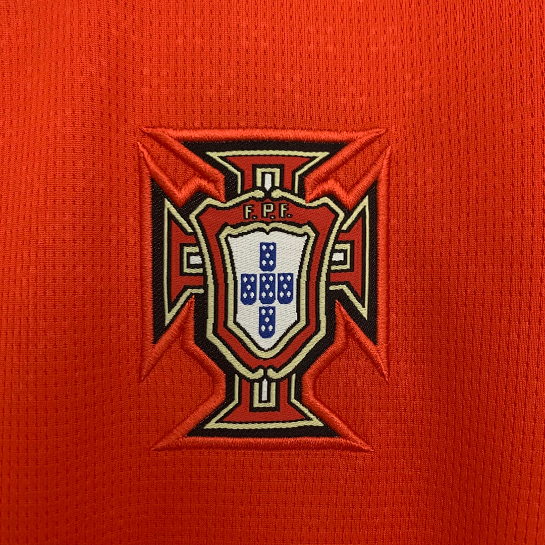 Camiseta Portugal Local 2025 Mujer - espalda